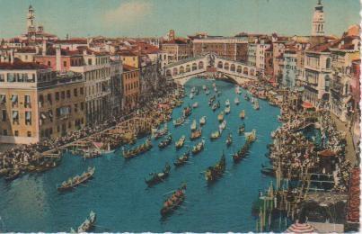 Postal E05346: Ponte di Rialto, Venezia