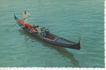 Postal E05350: La Gondola, Venezia