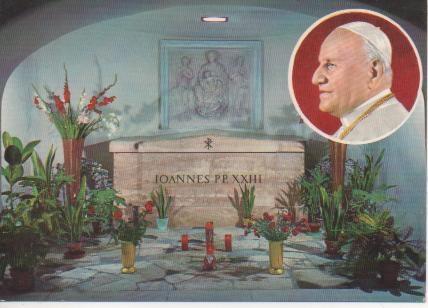 Postal E05352: Basillica di S. Pietro-Tomba di S.S. Giovanni XXIII. Cita del Vaticano