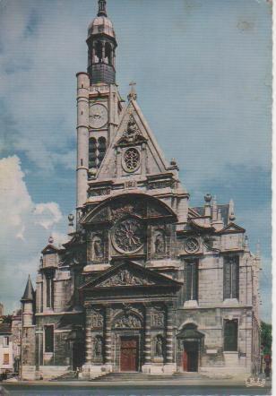 Postal E05335: Eglise Saint-Etienne du Mont, Paris