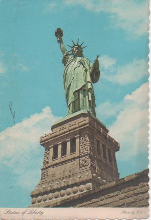 Postal E05334: Statue of Liberty, New York