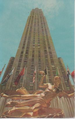 Postal E05313: RCA Building, New York