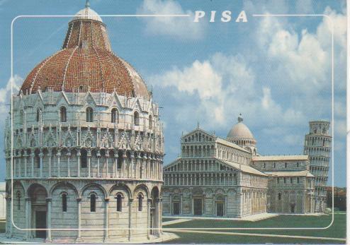 Postal E05359: Piazza dei Miracoli, Pisa