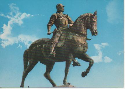 Postal E05399: Monumento a Bartolomeo Colleoni, Venezia