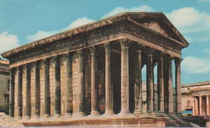 Postal E05385: La Maison Carrée, Mines (Gard)