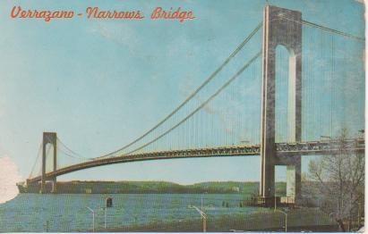 Postal E05367: Verrazano-Narrows Bridges