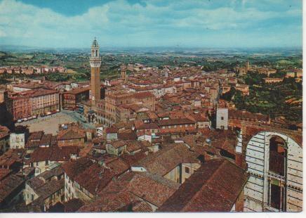 Postal E05368: Panorama dal Duomo,Siena