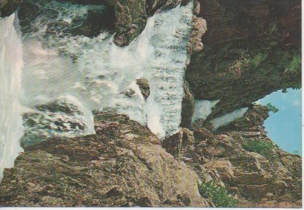 Postal E05244: Panticosa (Huesca).Cascada en la Ruta de los Lagos Azules, Pirineo Aragones