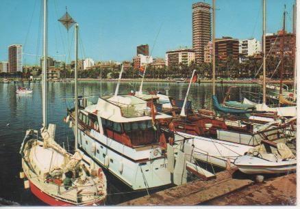 Postal E05248: Puerto de Yates y Explanada de España, Alicante