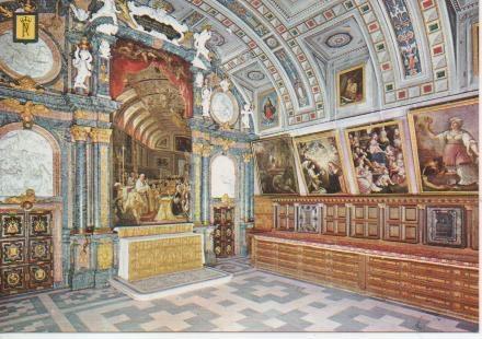 Postal E05210: Sacristia, El Escorial