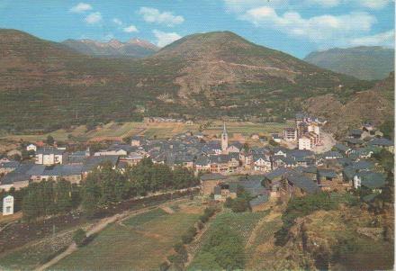 Postal E05229: Vista general Esteri de Aneu, Lerida