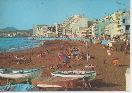 Postal E05287:Playa de las Canteras, Las Pamas de Gran Canaria