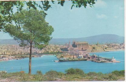 Postal E05291: Vista parcial desde la Bonanova, Mallorca