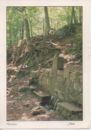 Postal E05298: Font Sant Marçal, Montseny