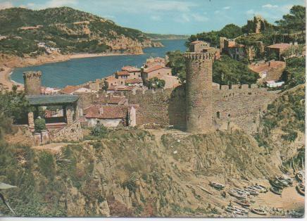Postal E05276: El Codolar y la Vil-la Vella, Tossa-costa Brava