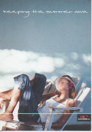 Postal E05537: Keeping the summer alive. O'neil