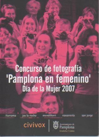 Postal E05518: Concurso de fotografía 'Pamplona en femenino' Día de la Mujer 2007