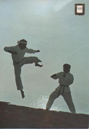 Postal E05568: Serie Karate, Jiyu-Kumite