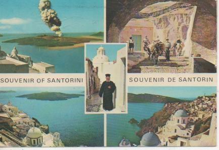 Postal E05443: Santorini Island