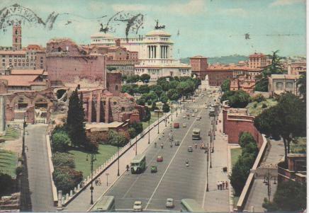 Postal E05449: Via dei Fori Imperiali, Roma