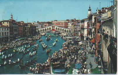 Postal E05453: Regata Storica,Venezia