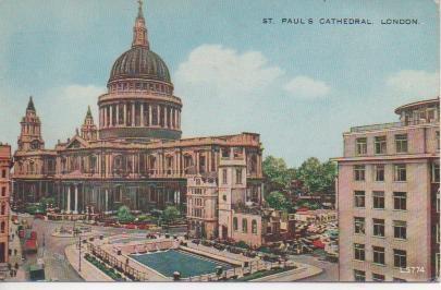 Postal E05455: St. Paul's Cathedra, London