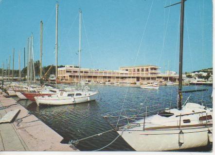 Postal E05437: Cub náutico y Embarcadero, Denia