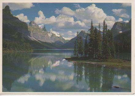 Postal E05417: Maligne Lake, Alberta-Canada