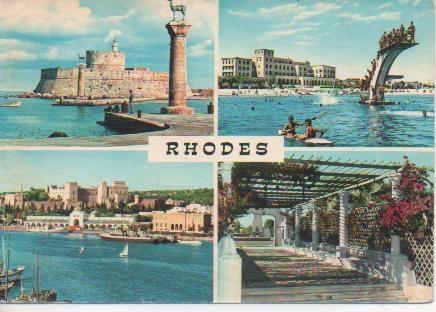 Postal E05438: Imágenes de Rhodes