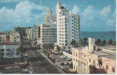 Postal E05427: 40th Street Area Miami Beach, Florida