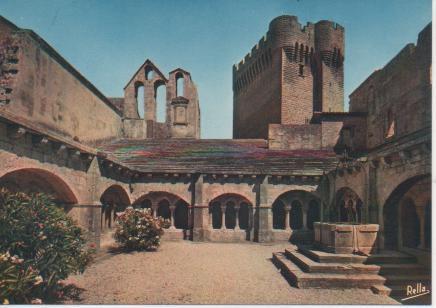 Postal E05431: La Provence  Environs d'Arles Abbaye de Montajour le Cloître (fin du XIIº s)