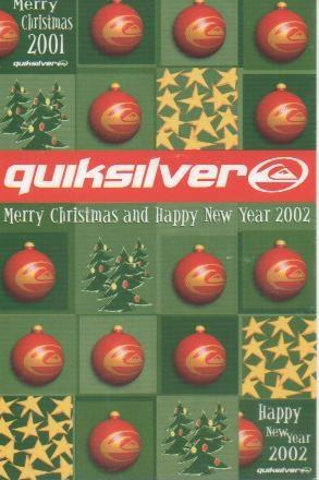 Postal E05505: Merry Cristmas quiksilver