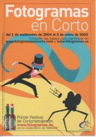 Postal E05481: Postal 1ª Festivl de Cortometrajes.Fotogramas en Corto
