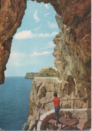 Postal E04932: Cova d'en Xoroi, Menorca