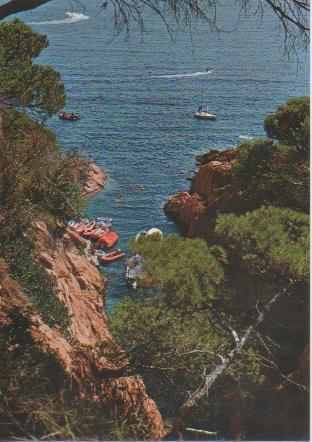 Postal E04940: Detalle de la Costa, Costa Brava