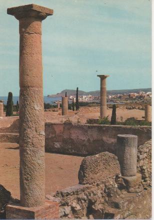 Postal E04920: Ruinas Romana de Ampurias, Costa Brava