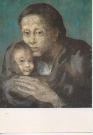 Postal E04916: La Maternidad. Picasso, Museo Picasso-Barcelona