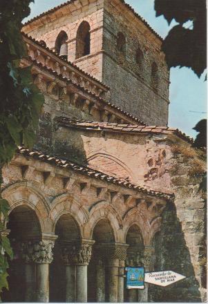 Postal E04974: Claustro de laColegiata. Santillana de mar, Santander