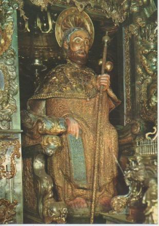 Postal E04972: Imagen del Apostao Catedral de Santiago de Compostela