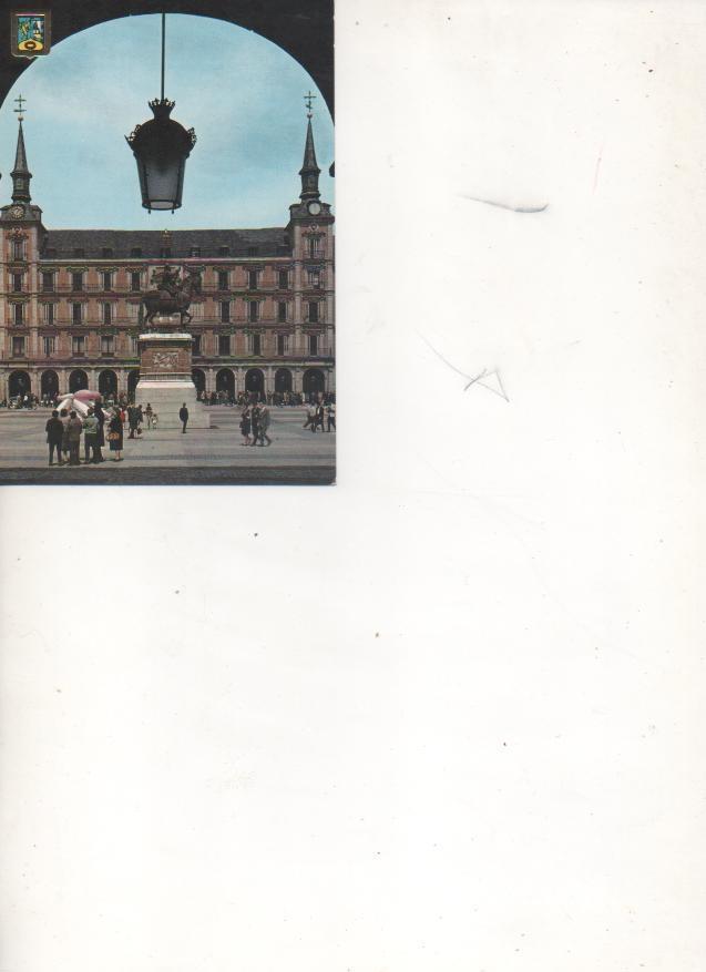 Postal E04959: Plaza Mayor, Madrid