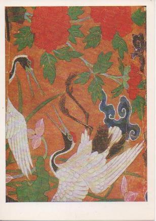Postal E04885: Potrait de Cho Mai Soing, detail. Art Corren, 15eS