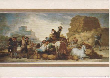 Postal E04867: La Era. Goya, Museo del Prado