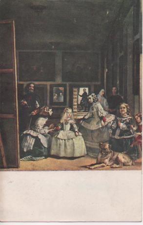 Postal E04852: Las Meninas, Velazquez, Museo del Prado