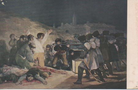 Postal E04853: Los Fusilamientos del 3 de Mayo en Madrid. Goya, Museo del Prado