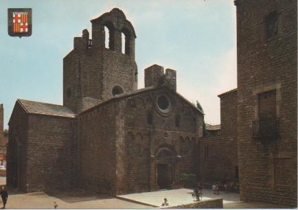 Postal E05136: Iglesia Románica de San Pablo del Campo S.XII, Barcelona