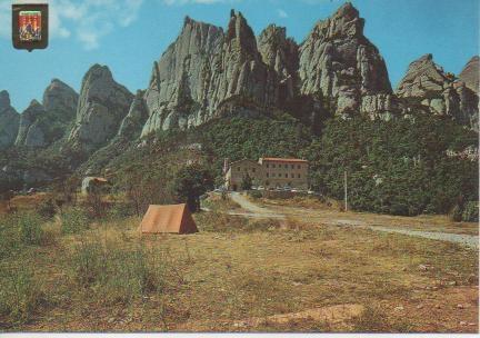 Postal E05138: Anta Cecilia. Montserrat, Barcelona