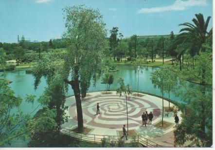 Postal E05142: Lago Parque de la Ciudadela, Barcelona