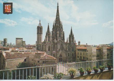 Postal E05126: Catedral de Barcelona