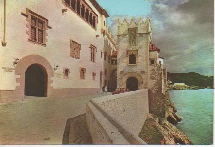 Postal E05111: El Museo "Maricel", Sitges