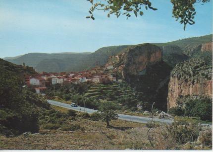 Postal E05113: Vista parcial Chulilla, Valencia
